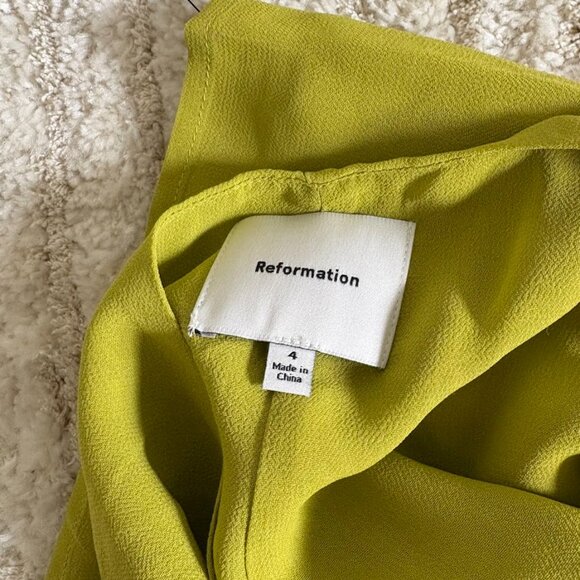 REFORMATION Bibi Halter Dress - Picture 4 of 9